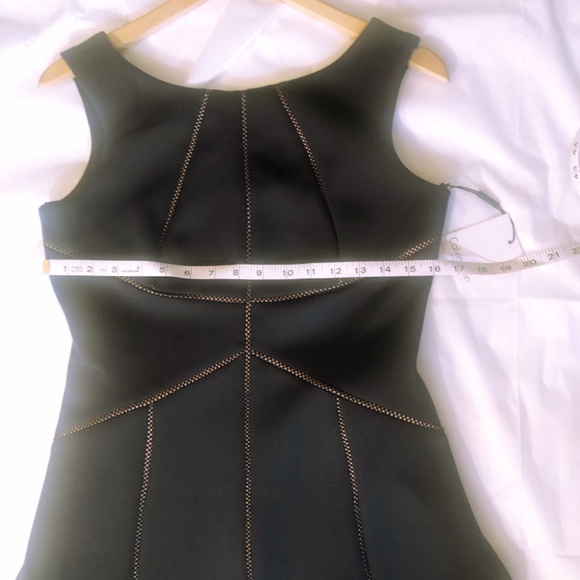 Calvin Klein Navy Blue, Fitted & Flare Sleeveless Midi knee length Size 8, NWT - Picture 8 of 10